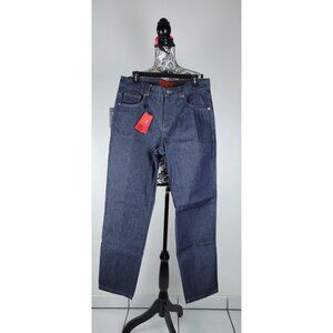 NWT Carolina Herrera Mens Dark Wash  Denim Straight Leg Jeans 32